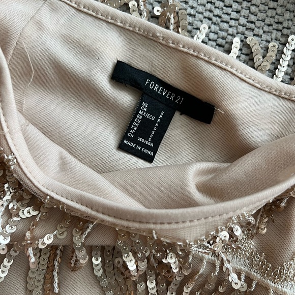 Sequin gold skirt - Picture 2 of 2